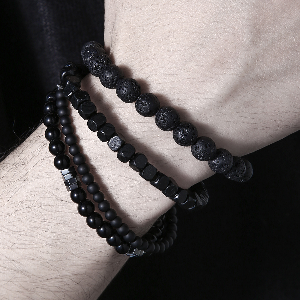4PC Volcano Stone Black Gallst - Mens Fashion Combination incelemesi ve fiyatı