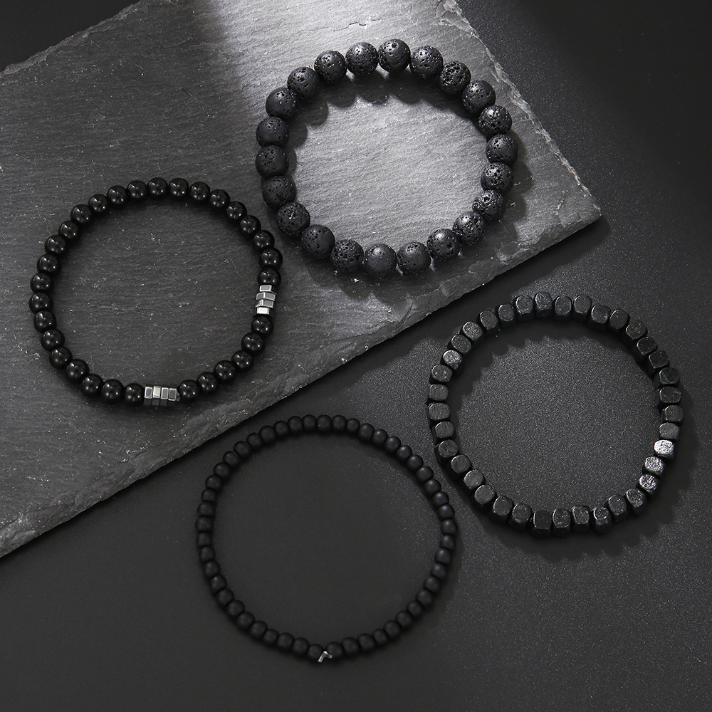 4PC Volcano Stone Black Gallst - Mens Fashion Combination incelemesi ve fiyatı