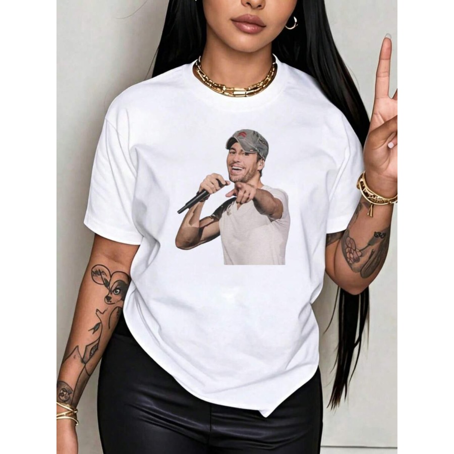 【New style】Round Neck Fun Prin - Mens Fashion Style Images incelemesi ve fiyatı