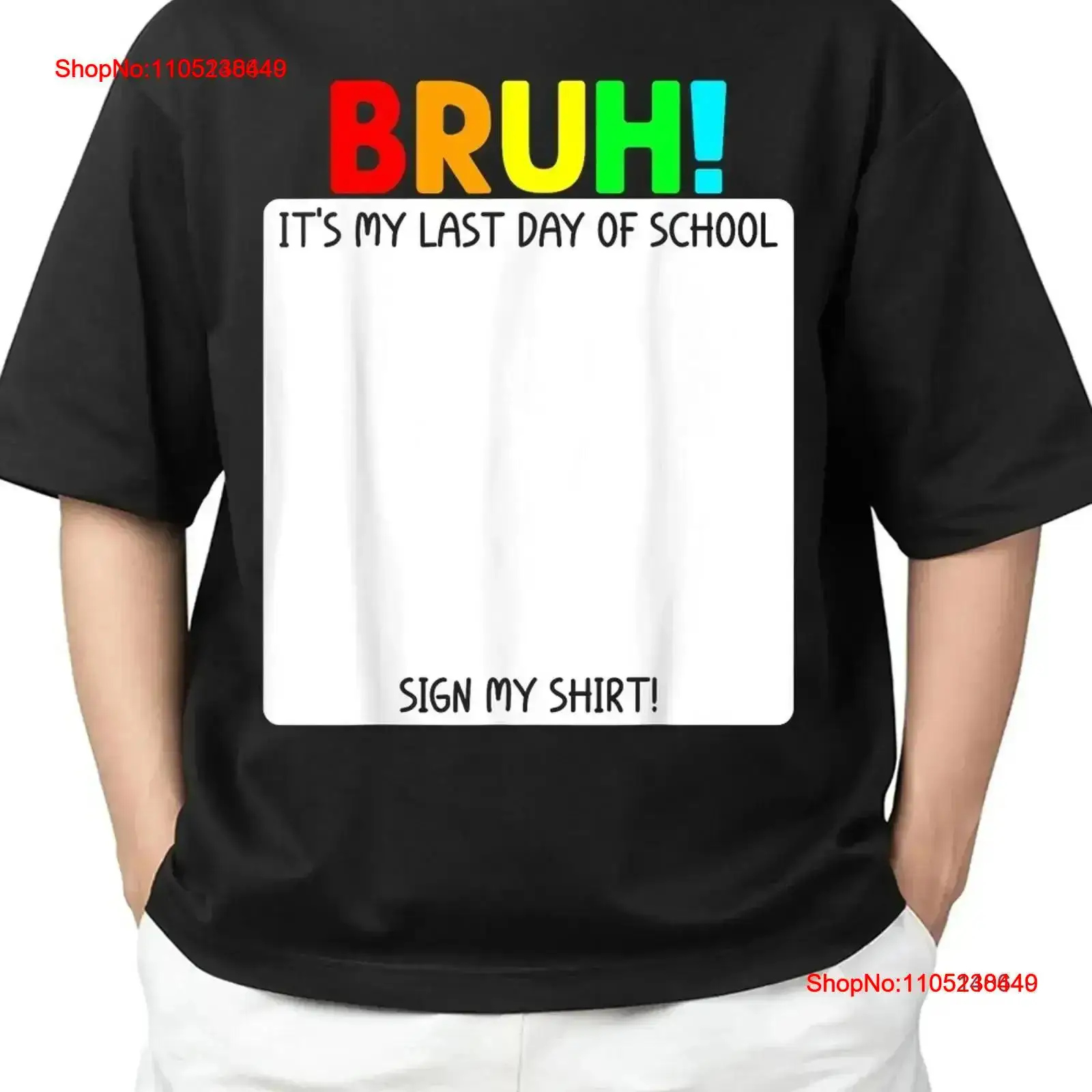 Student Autograph Bruh It s My - Men'S Fashion Today incelemesi ve fiyatı