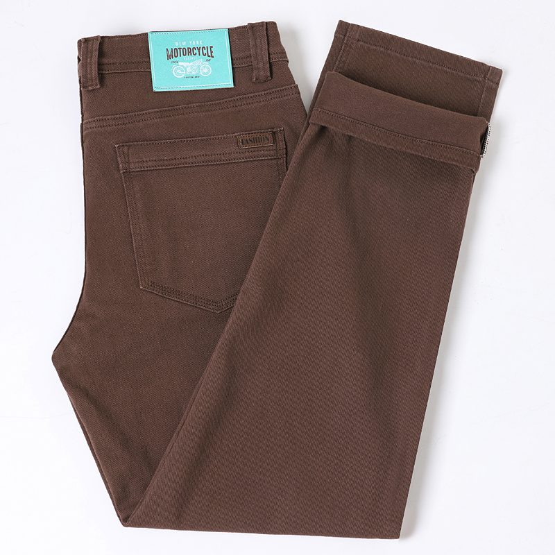 Business Casual Cotton Elastic - Mens Fashion Dark Grey Pants incelemesi ve fiyatı