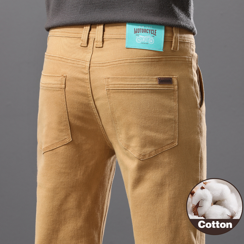 Business Casual Cotton Elastic - Mens Fashion Dark Grey Pants incelemesi ve fiyatı