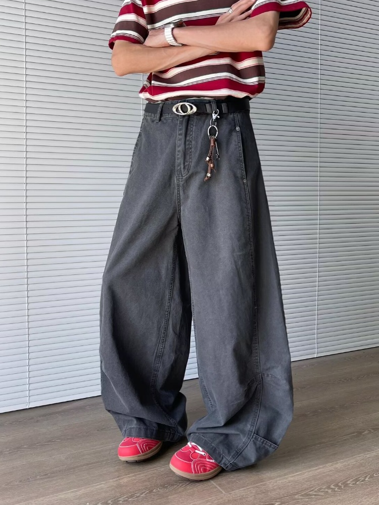2025 Trashy Y2K 2000S Fashion  - Mens Fashion Dark Grey Pants incelemesi ve fiyatı