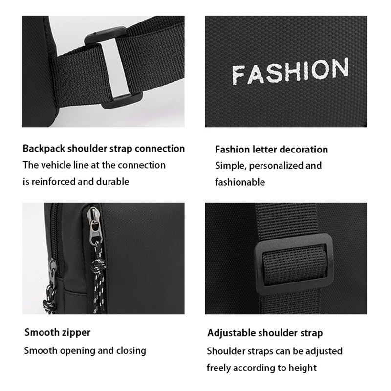 Men Oxford Chest Bags Casual M - Mens Fashion Blog incelemesi ve fiyatı