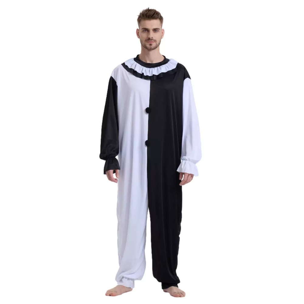 Terrifier Art Clown Joker Cosp - Mens Fashion Jumpsuit incelemesi ve fiyatı