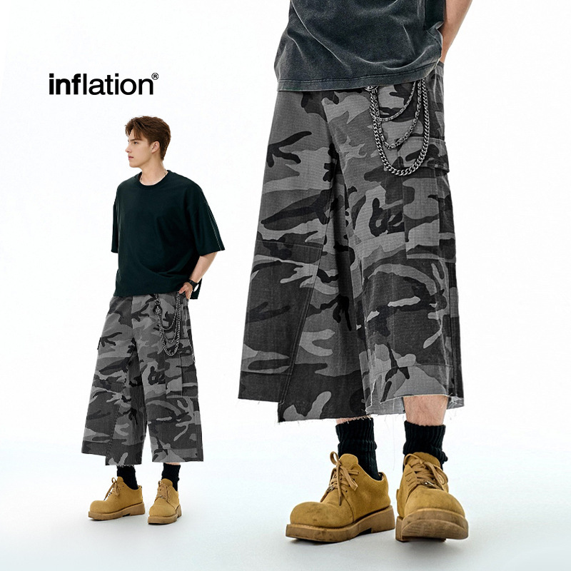 Men's Clothing Plaid Camouflag - Mens Fashion Dark Grey Pants incelemesi ve fiyatı