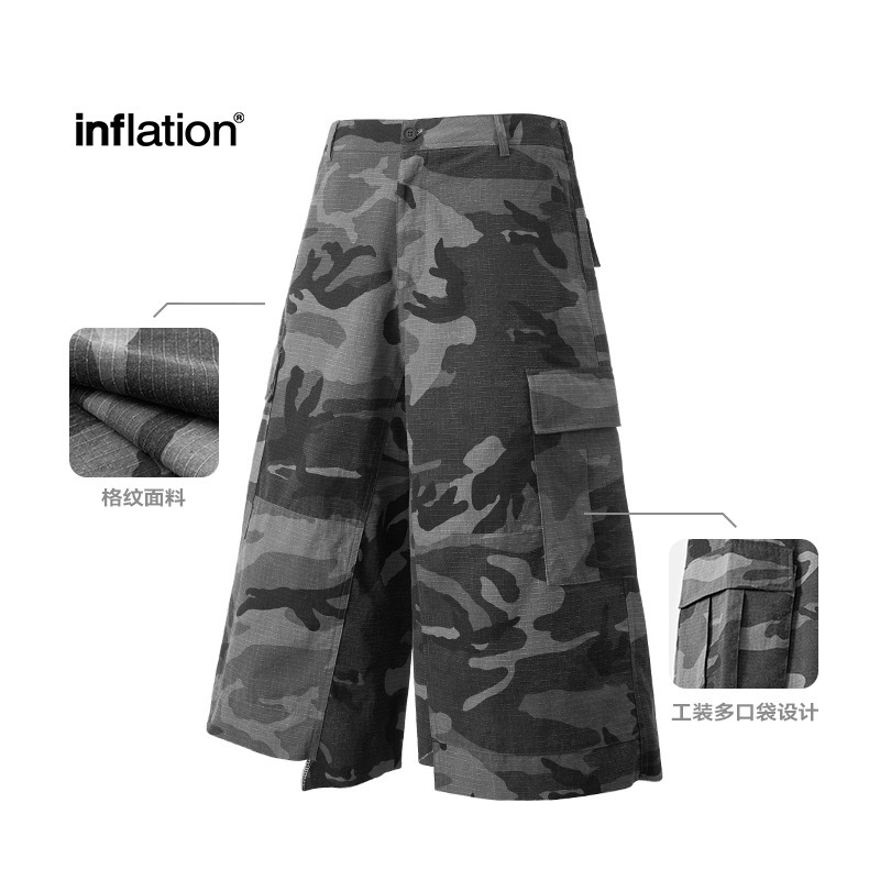 Men's Clothing Plaid Camouflag - Mens Fashion Dark Grey Pants incelemesi ve fiyatı