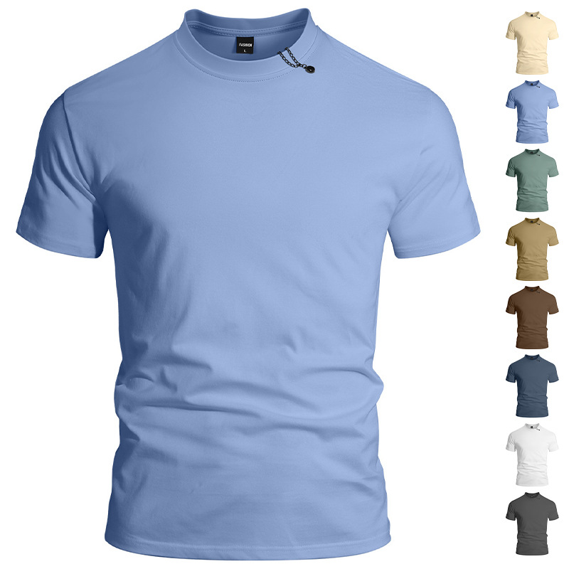 Summer Men's Simple Solid Colo - Mens Fashion Combination incelemesi ve fiyatı