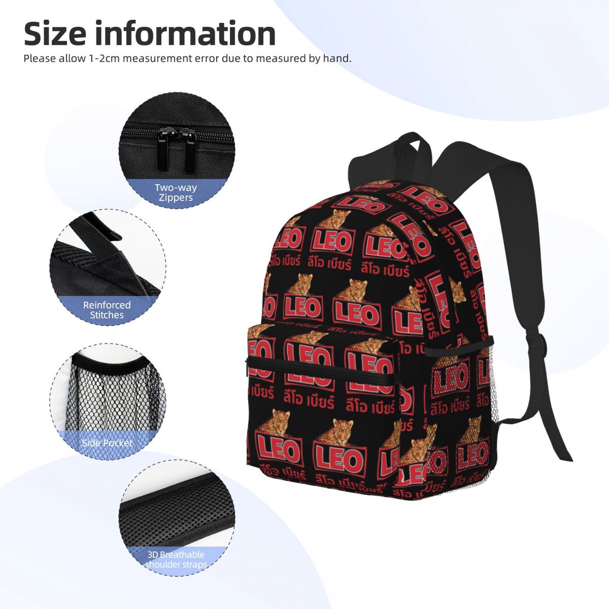 Leo Beer Bangkok Backpack Dayp - Mens Fashion Bangkok incelemesi ve fiyatı