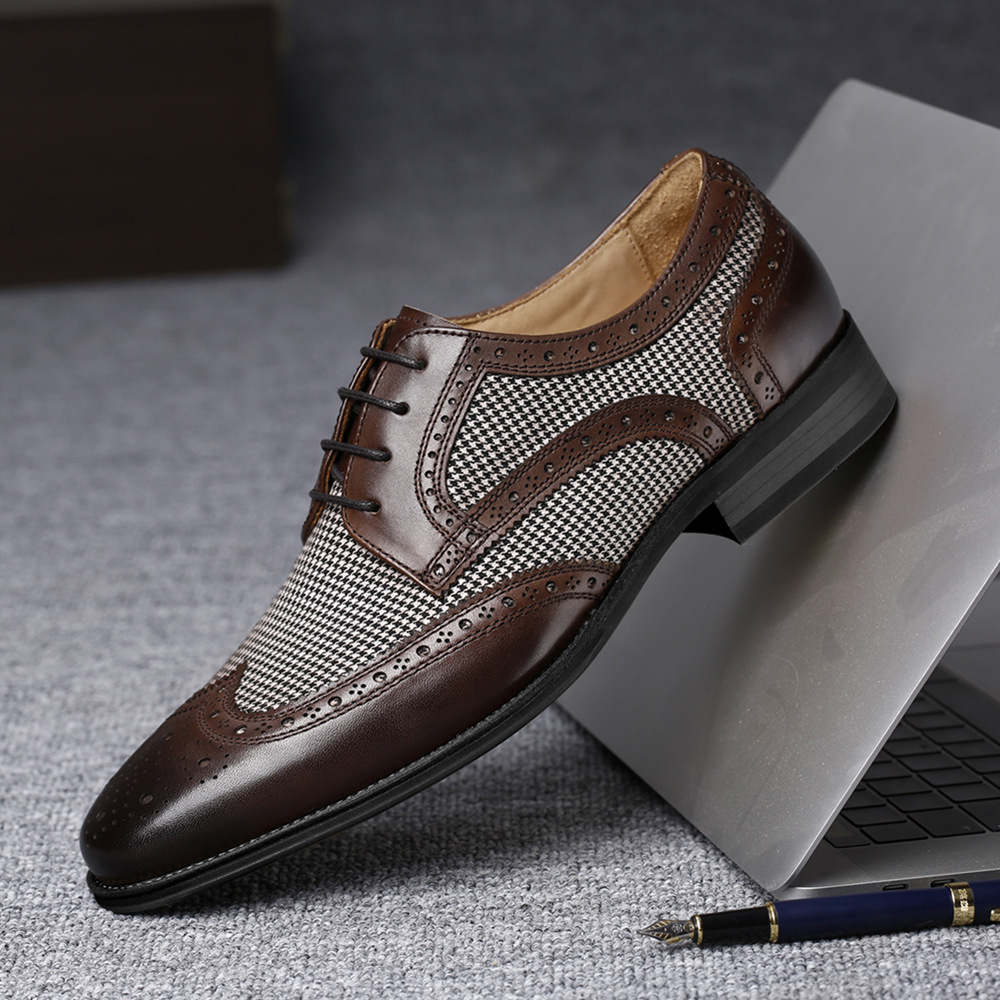 New Oxford Business Men Shoes  - Oxford Shoes Brogue incelemesi ve fiyatı