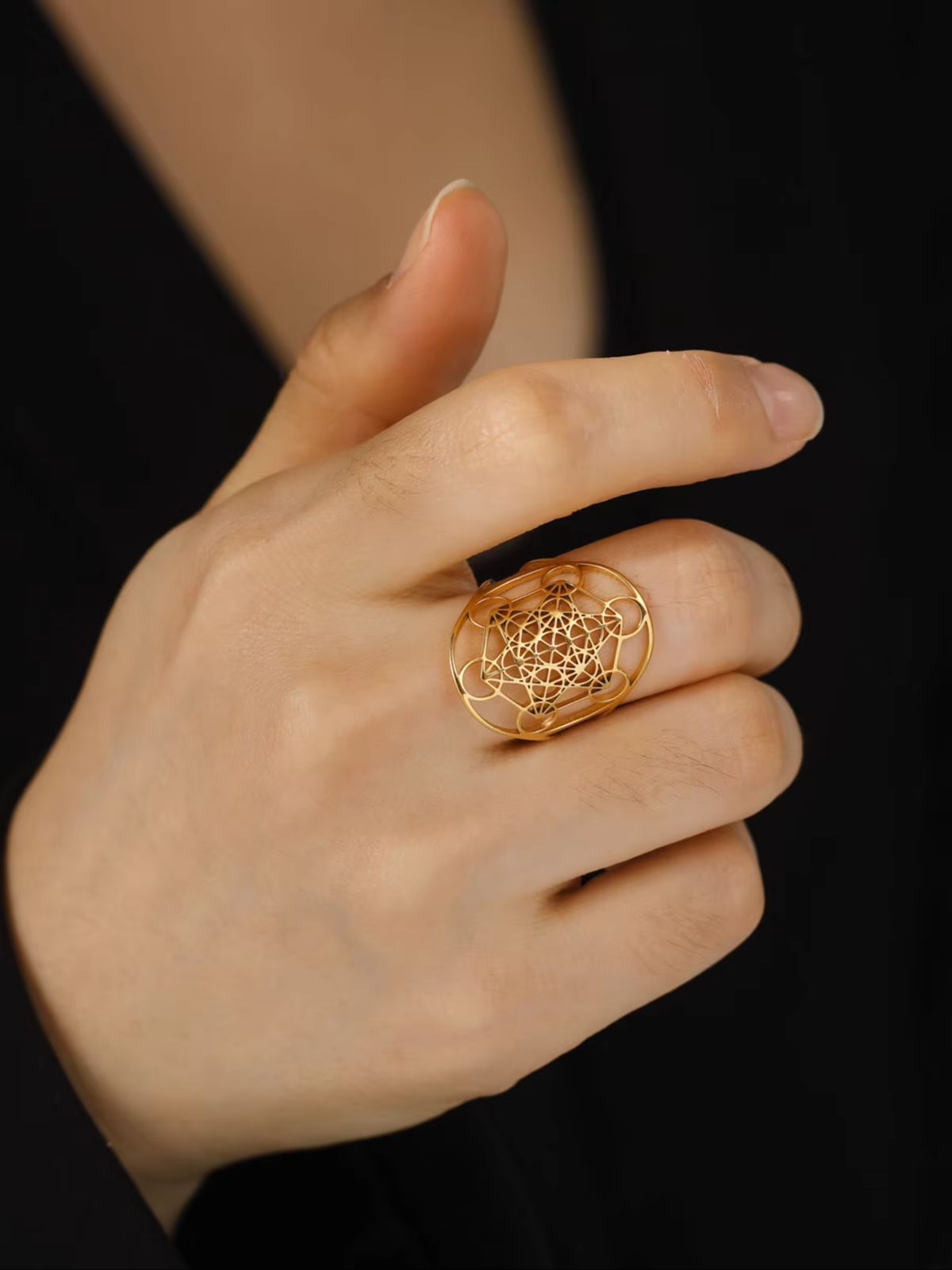 Unift Sacred Geometry Ring Met - Men'S Fashion Today incelemesi ve fiyatı