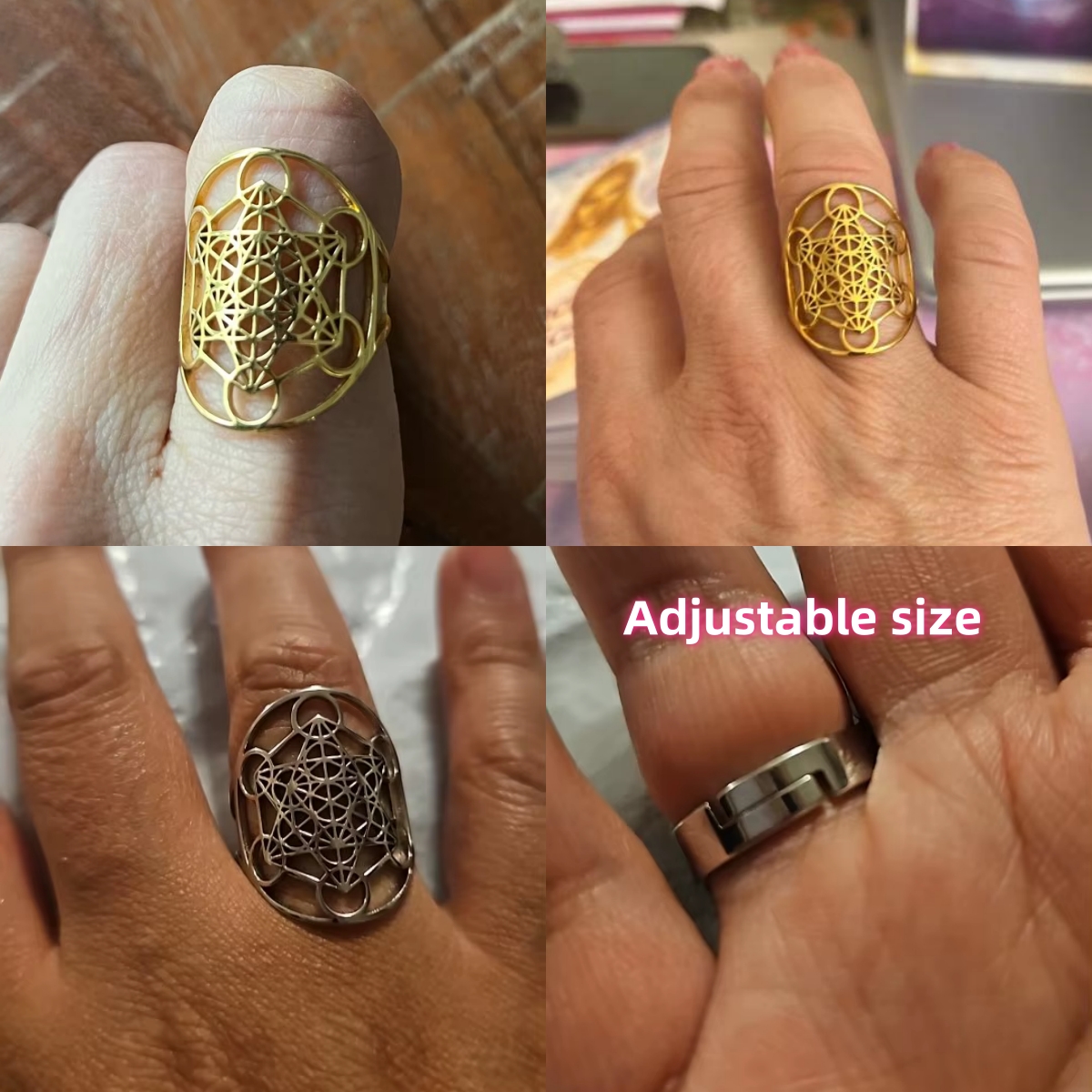 Unift Sacred Geometry Ring Met - Men'S Fashion Today incelemesi ve fiyatı