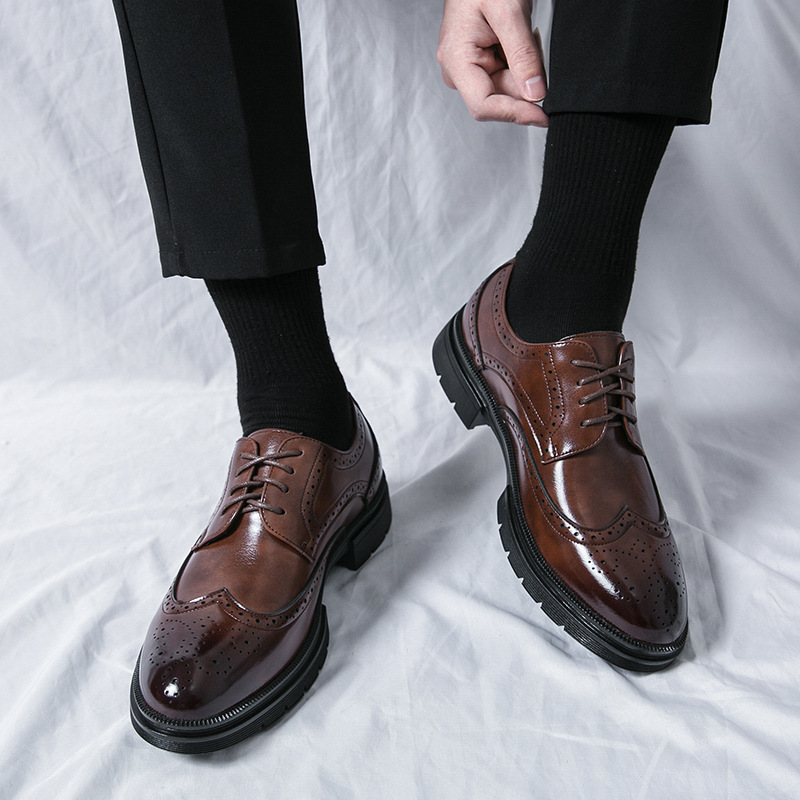 Men Brogue 5/8/10CM Platform H - Oxford Shoes Brogue incelemesi ve fiyatı