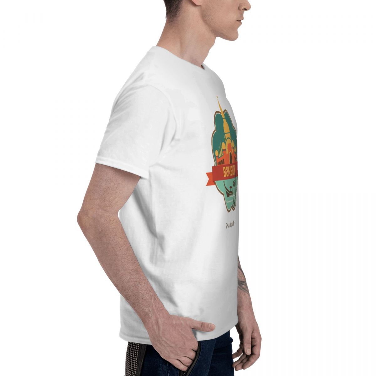 100% Cotton THAILAND BANGKOK T - Mens Fashion Bangkok incelemesi ve fiyatı
