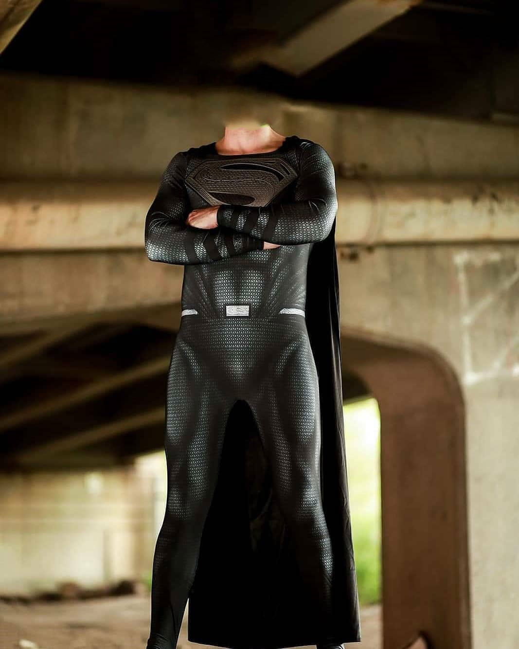Halloween Black Superhero Cosp - Mens Fashion Jumpsuit incelemesi ve fiyatı